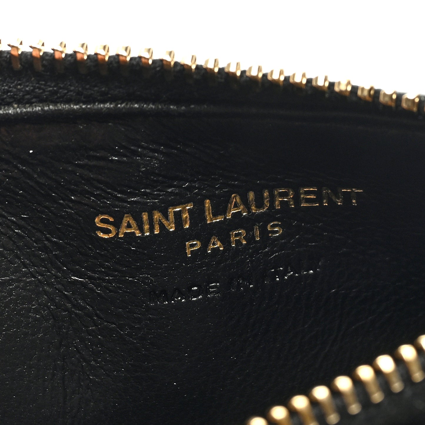 Monogram Grain de Poudre 5 Fragments Zip Pouch Card Holder Black