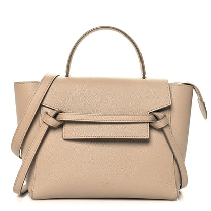 Celine Grained Calfskin Micro Belt Bag Light Taupe 1 of 10