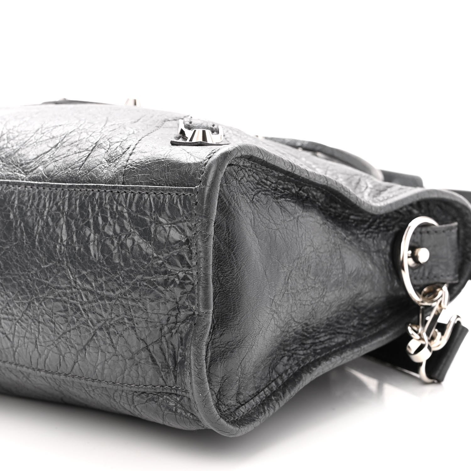 Balenciaga Agneau Classic Silver Hardware S City Gris Fossile 9 of 9