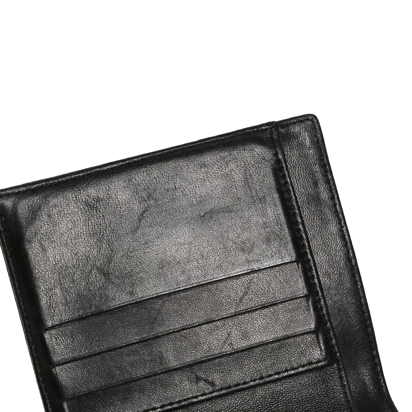 Caviar Timeless CC Compact French Wallet Black