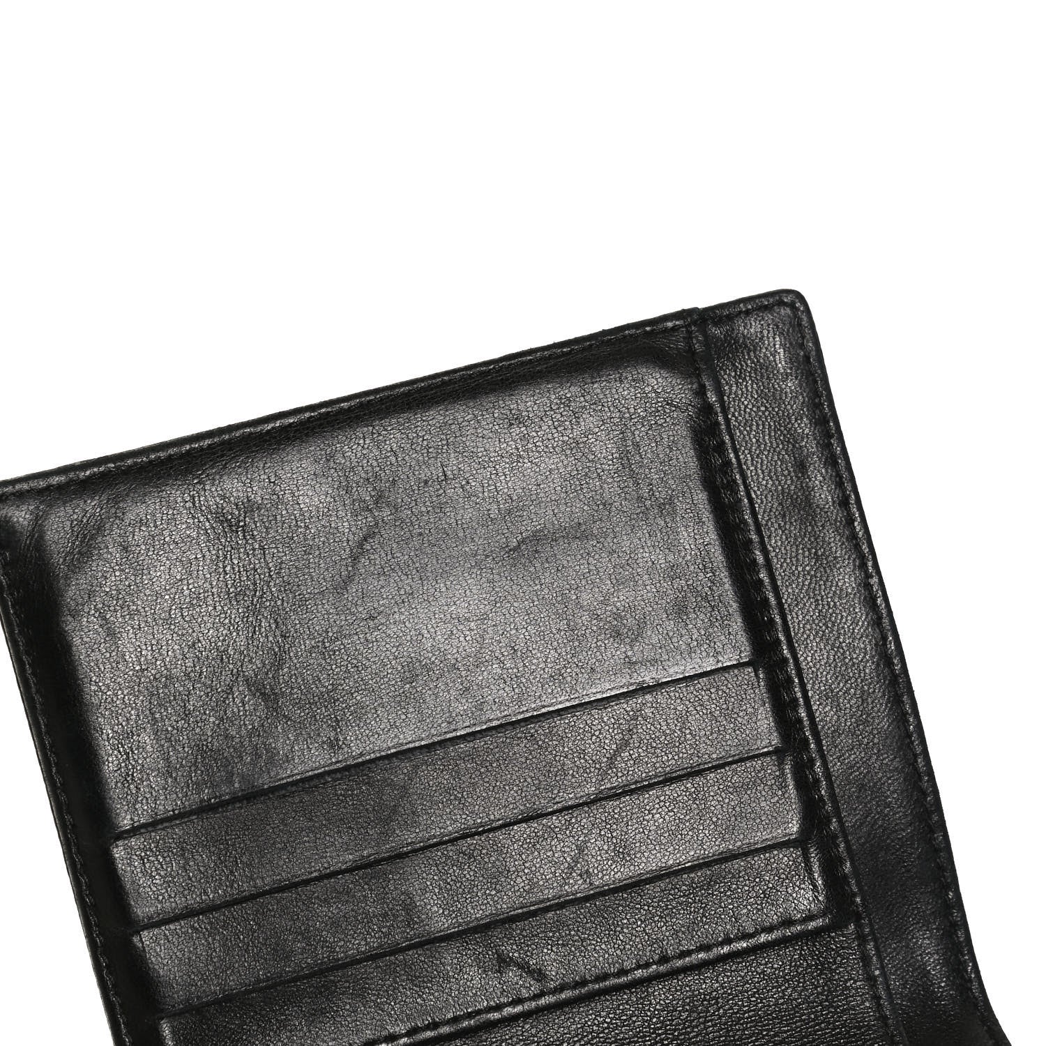 Chanel Caviar Timeless CC Compact French Wallet Black 10 of 13
