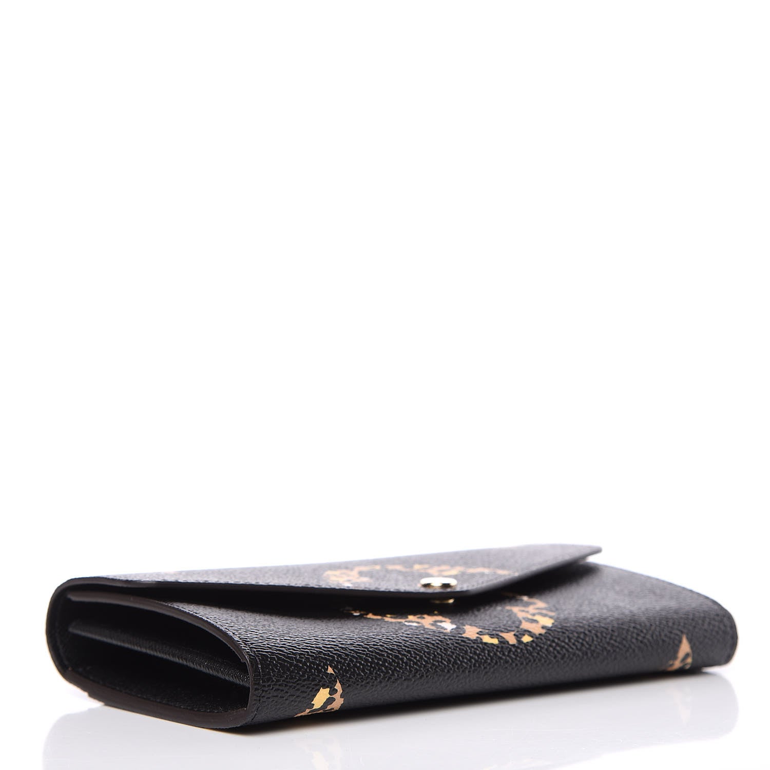 Louis Vuitton Monogram Giant Jungle Sarah Wallet Black 4 of 11