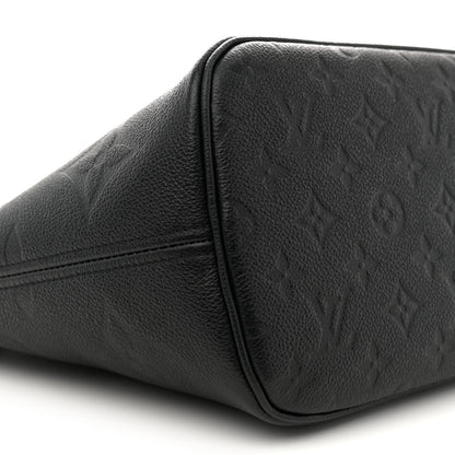 Louis Vuitton Empreinte Monogram Giant Neverfull MM Black 10 of 12