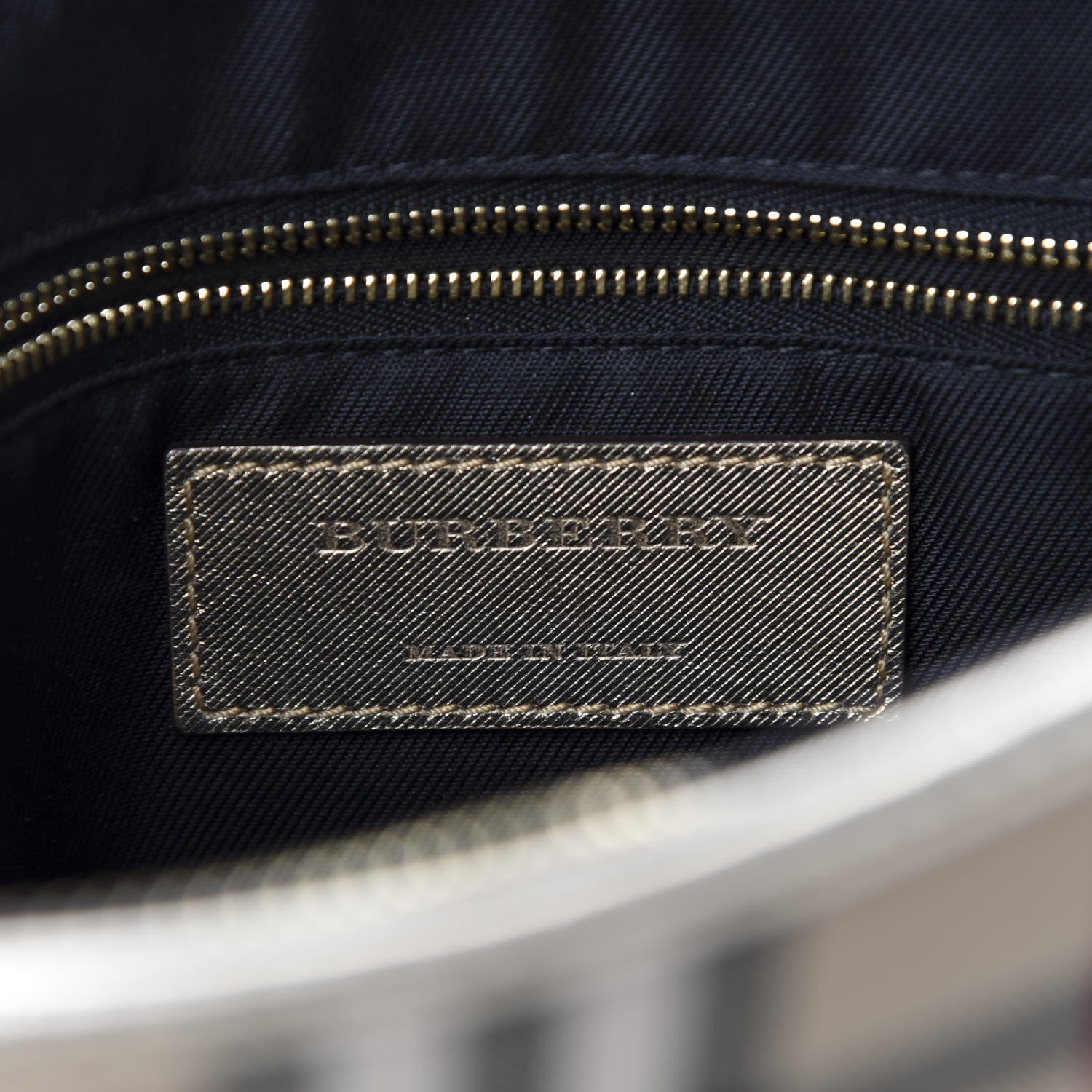 Burberry Horseferry Check Small Chichester Crossbody Clutch Bag Honey Gold 9 of 10