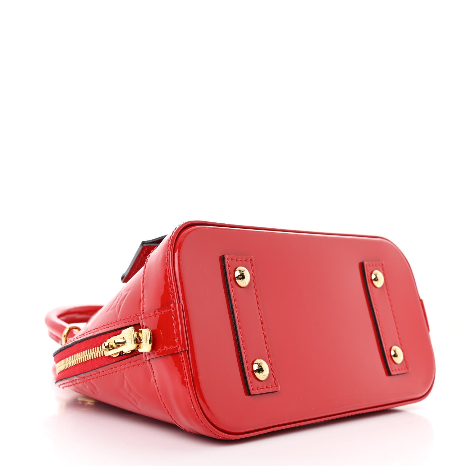 Louis Vuitton Vernis Alma BB Cherry 4 of 11