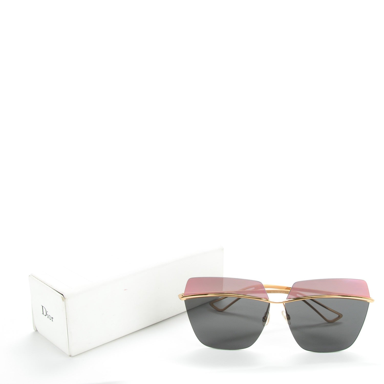 Christian Dior Metallic Sunglasses Rose Gold 6 of 6