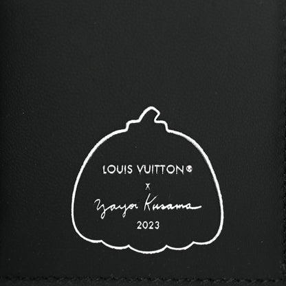 Louis Vuitton LV X YK Taurillon Dots Capucines Compact Wallet Black 6 of 10