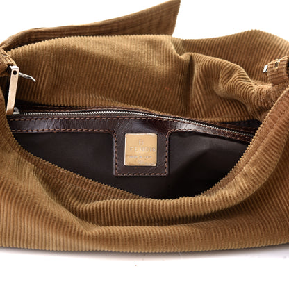 Fendi Corduroy Mama Baguette Beige 5 of 7
