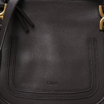 Chloe Calfskin Medium Marcie Satchel Bold Brown 8 of 10