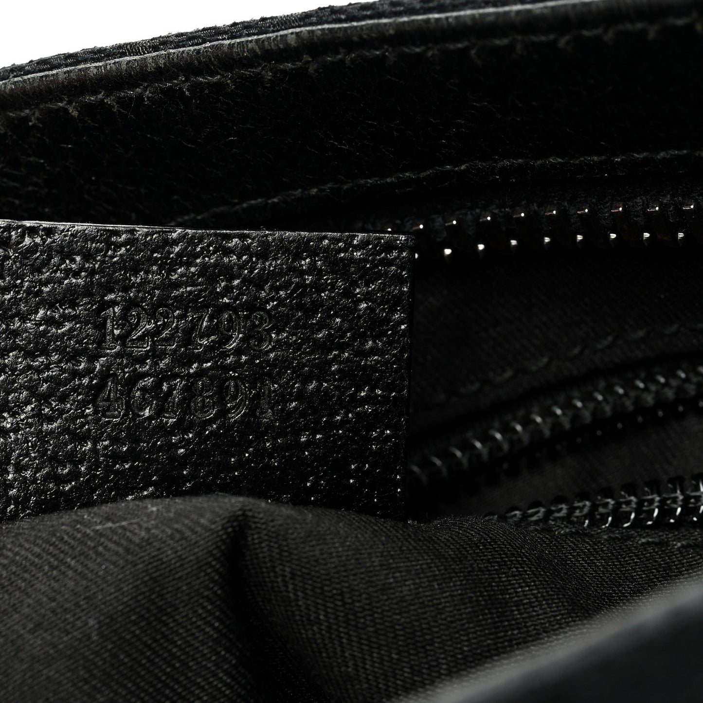 Monogram Flat Messenger Bag Black