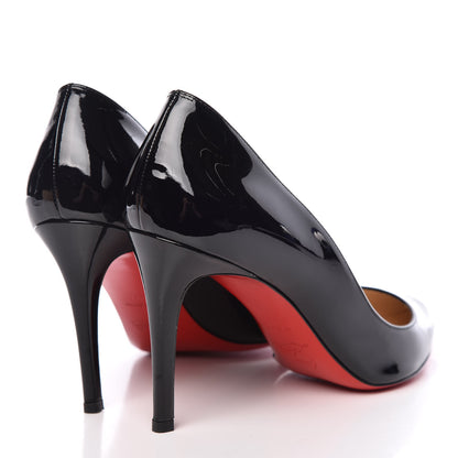 Christian Louboutin Patent Pigalle 85 Pumps 39.5 Black 4 of 12