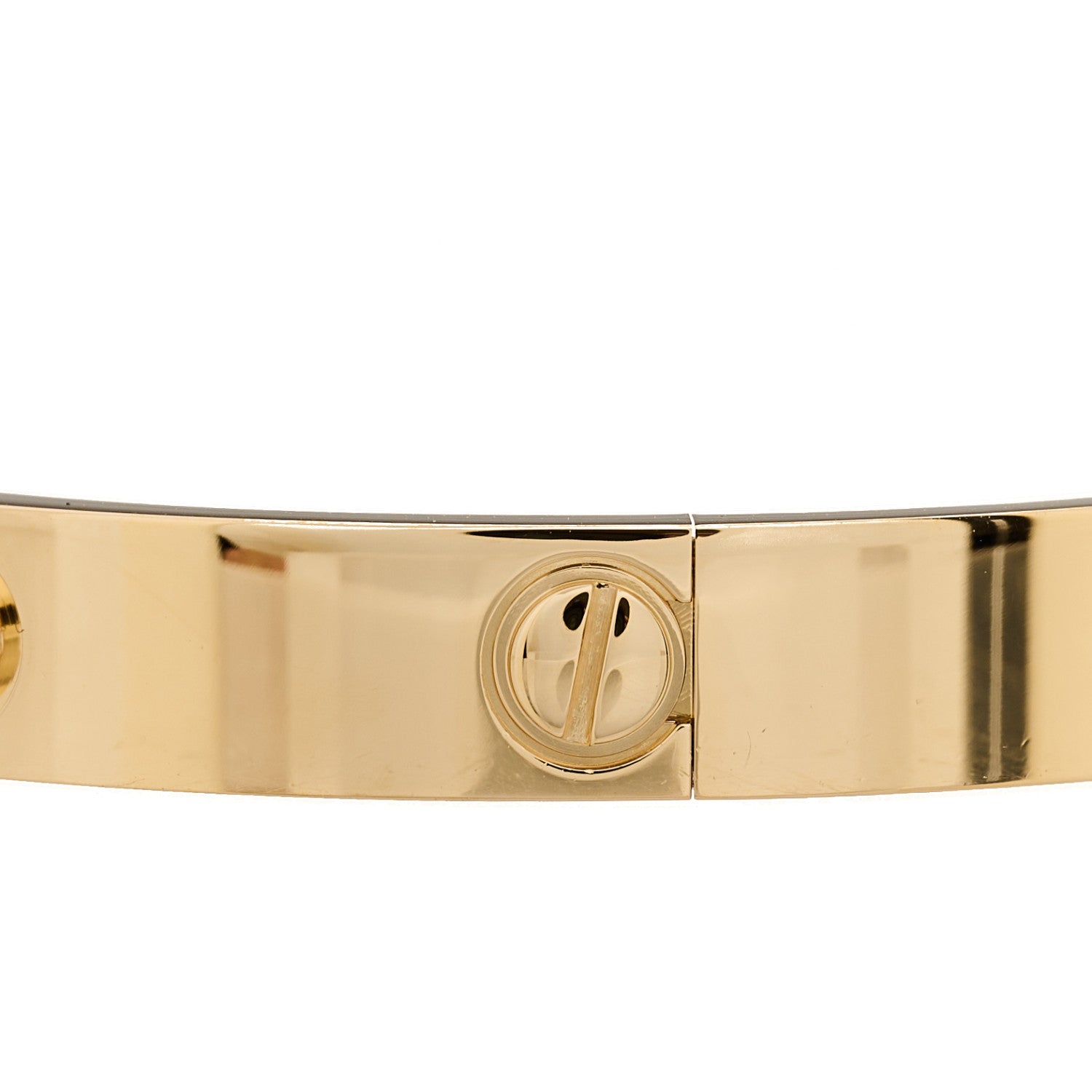 Cartier 18K Yellow Gold LOVE Bracelet 17 4 of 8
