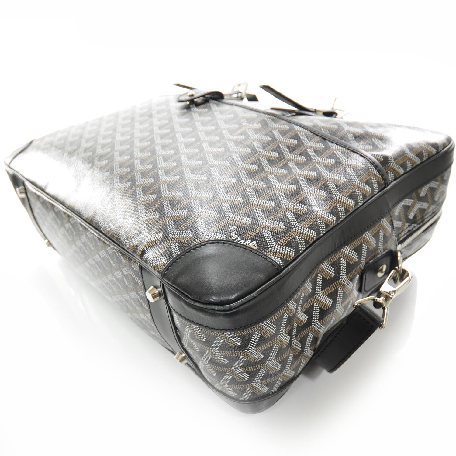 Goyard Goyardine Ambassade Briefcase Black 5 of 10