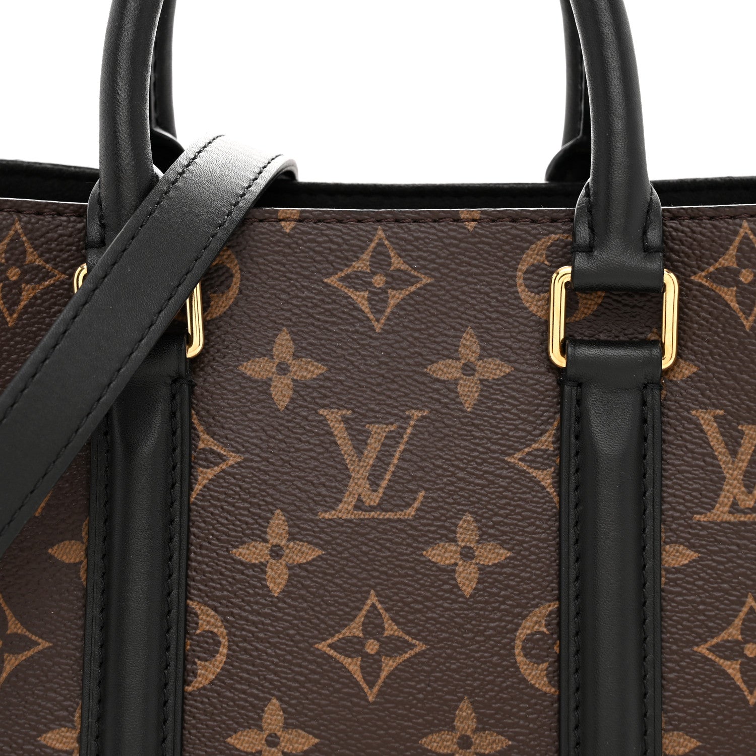 Louis Vuitton Monogram Soufflot BB Black 9 of 11