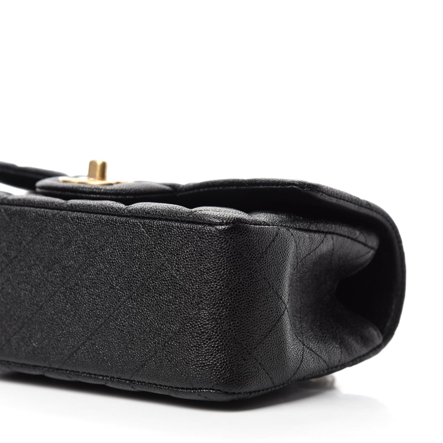 Chanel Caviar Quilted Mini Top Handle Rectangular Flap Black 7 of 11