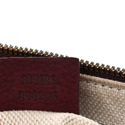 Gucci Vitello Range Medium Soho Bowler Burgundy 7 of 14