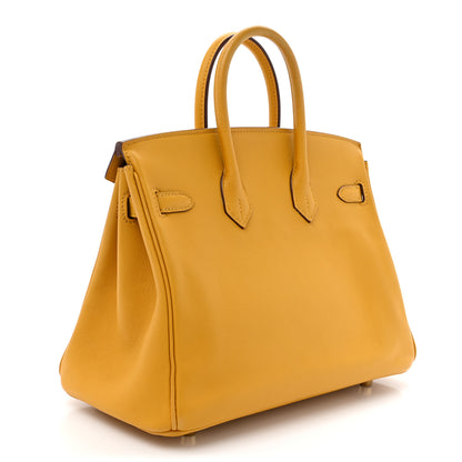 Hermes Swift Birkin 25 Jaune Ambre 3 of 20