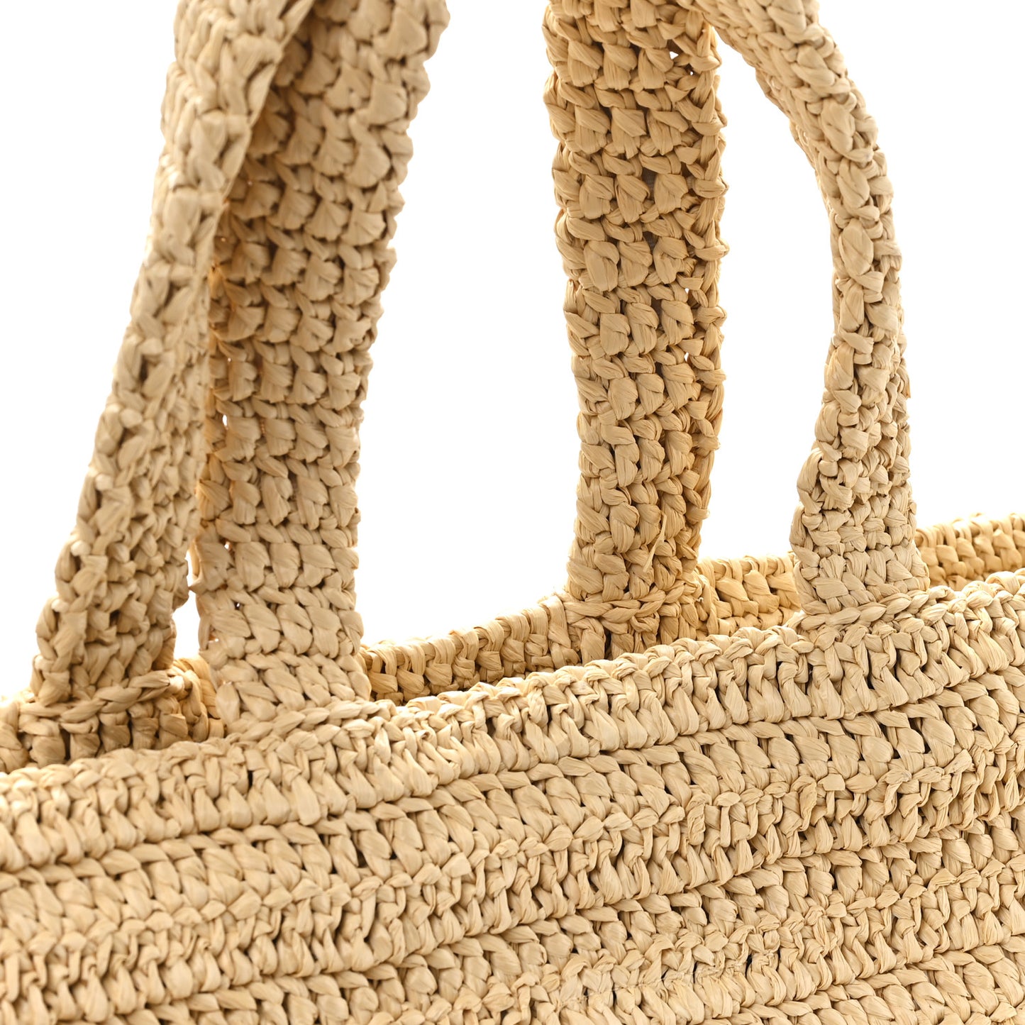 Raffia Rive Gauche Tote Natural