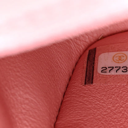 Chanel Lambskin Quilted Mini Rectangular Flap Light Pink 6 of 10