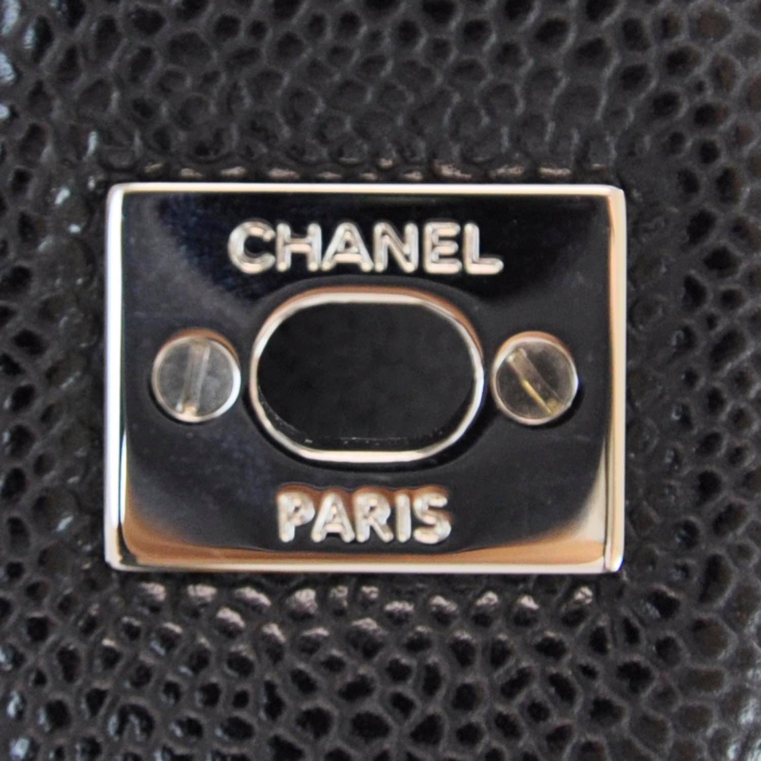 Chanel Caviar Quilted Maxi Double Flap Black 10 of 10