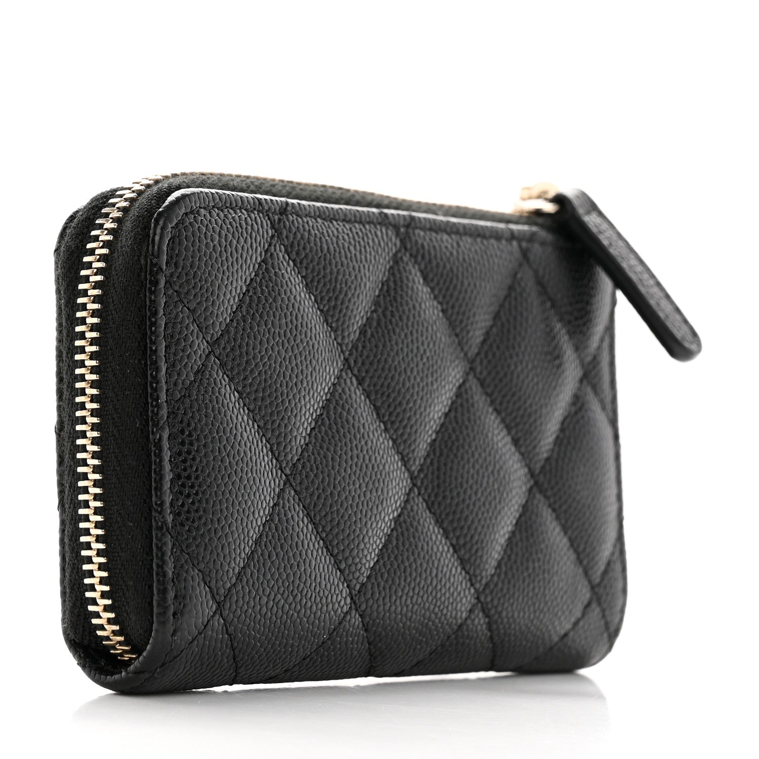 Chanel Caviar Quilted Key Holder Case Black 4 of 12