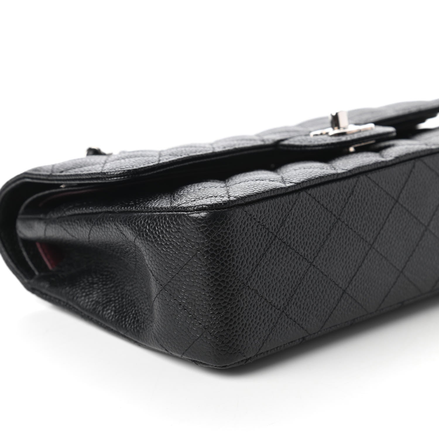Chanel Caviar Quilted Medium Double Flap Black 6 of 11