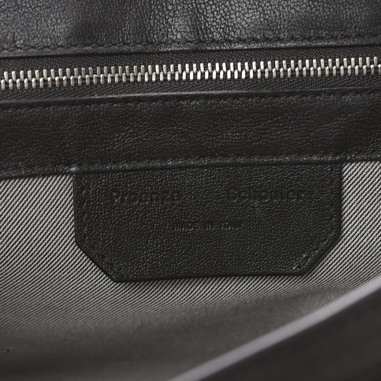 Proenza Schouler Lambskin Medium PS1 Satchel Expresso Dark Espresso 6 of 8