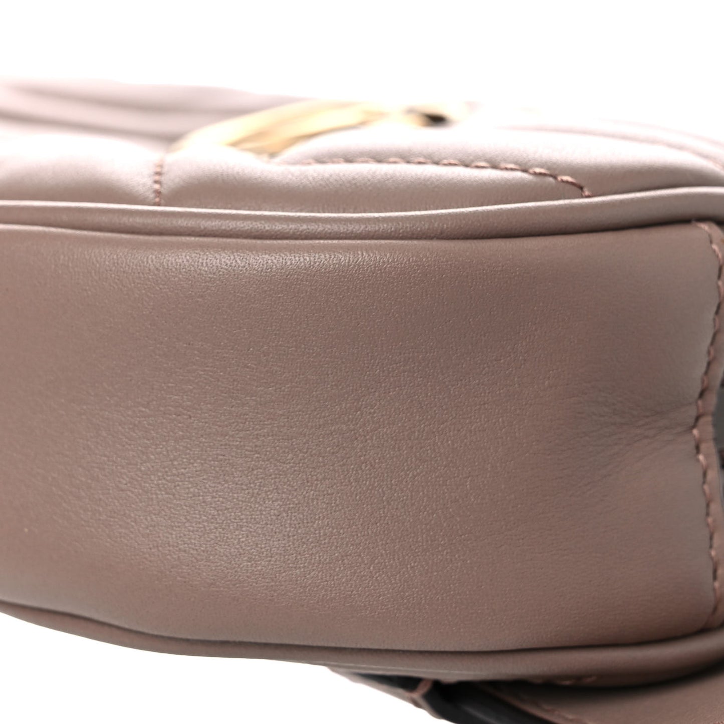 Calfskin Matelasse GG Marmont Belt Bag 85 34 Porcelain Rose