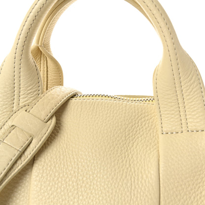 Alexander Wang Pebbled Lambskin Rocco Soft Meringue Pale Gold Hardware 7 of 9