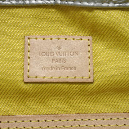 Louis Vuitton Jacquard Quilted Monogram Limelight Clutch GM Perle 6 of 7