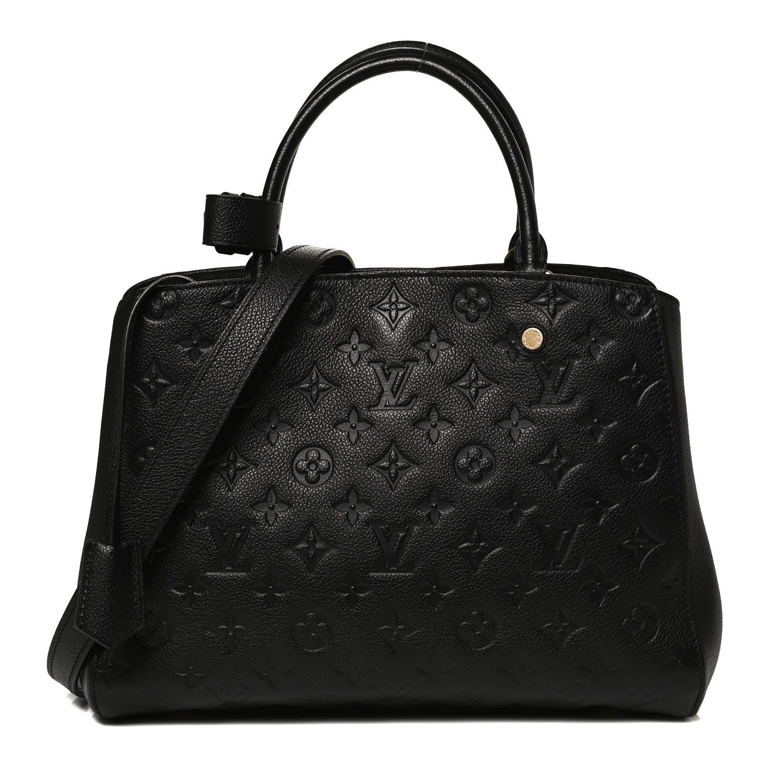 Louis Vuitton Empreinte Montaigne MM Black 1 of 13