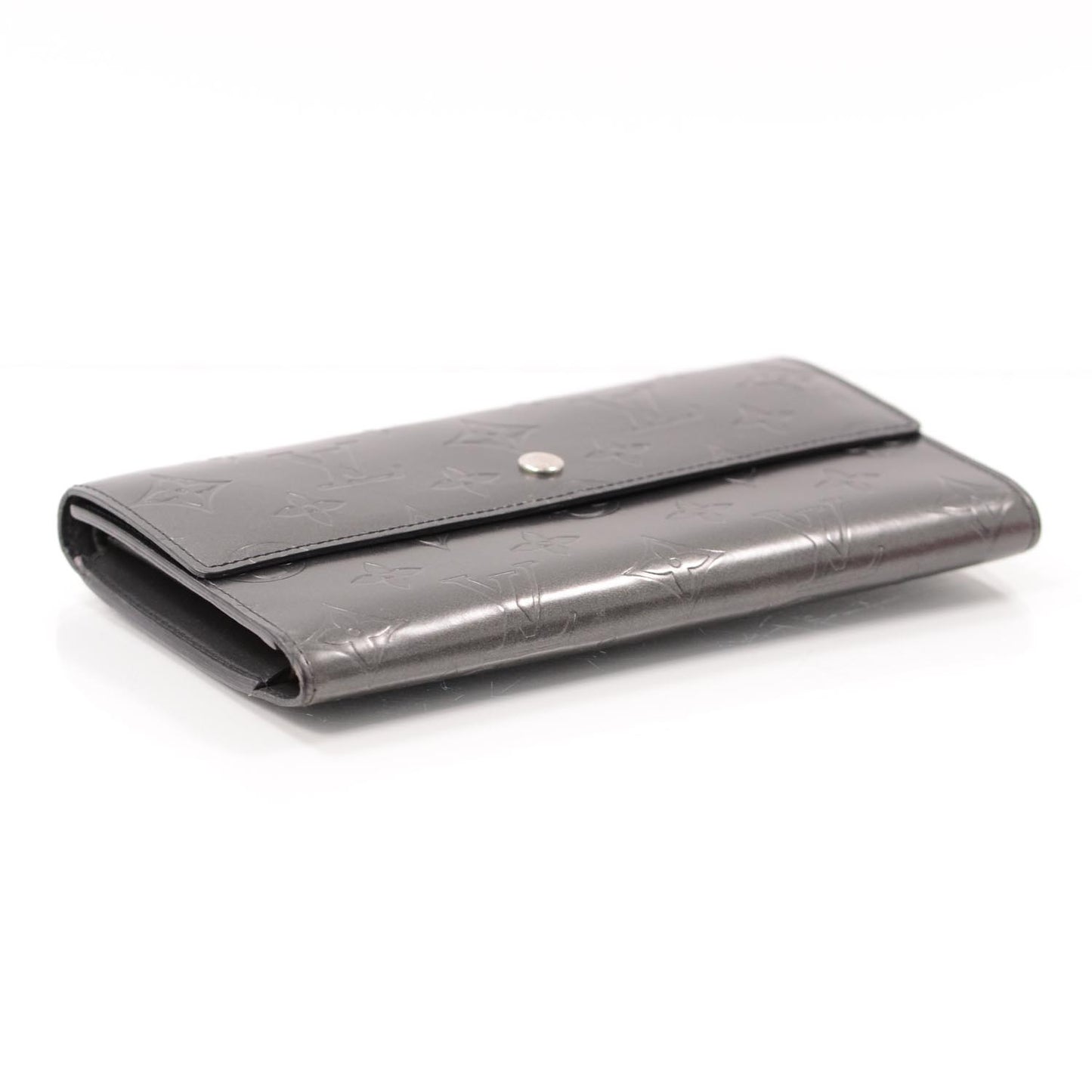 Mat Monogram Porte Tresor International Black