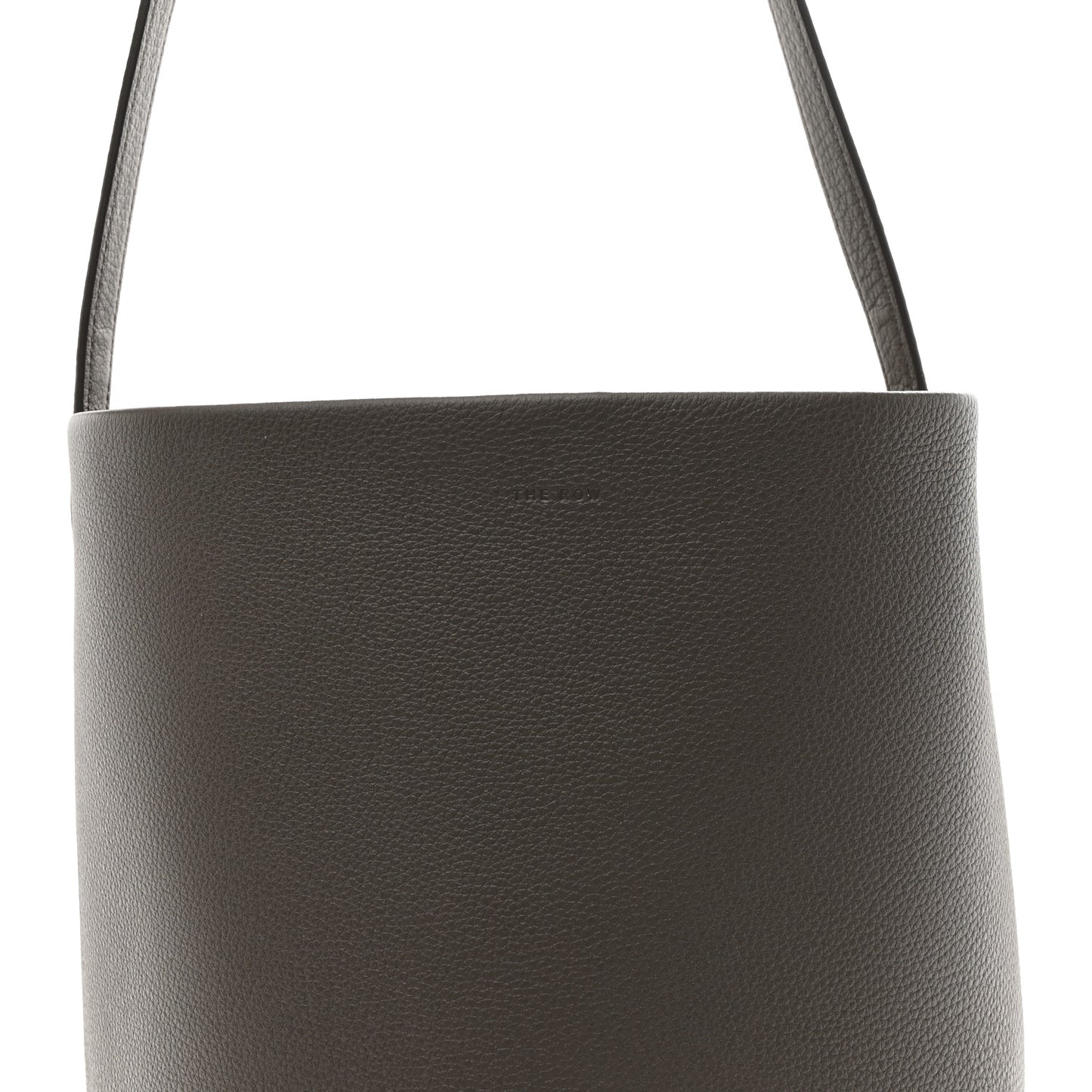 Grained Calfskin Medium N/S Park Tote Taupe