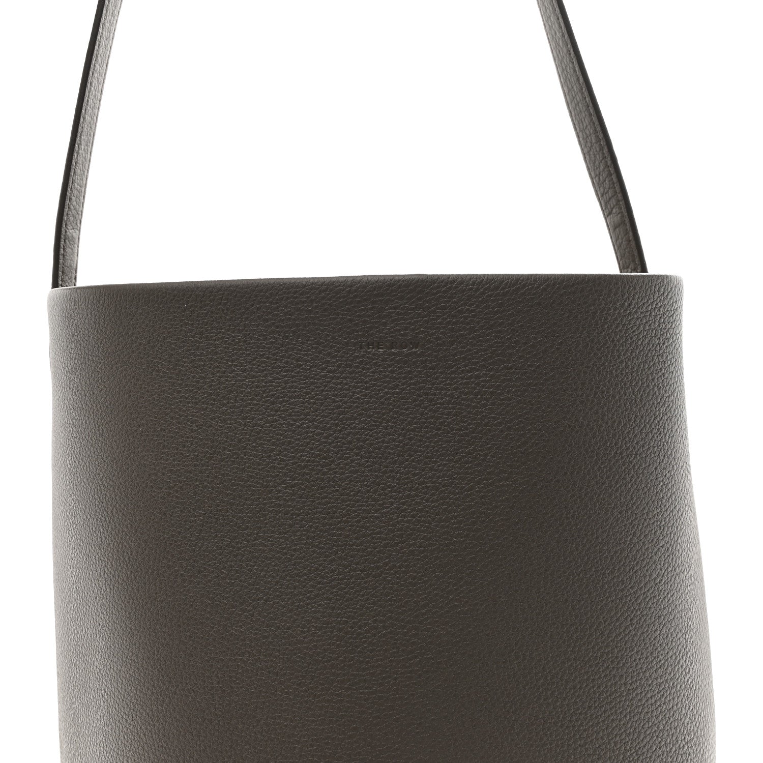 The Row Grained Calfskin Medium N/S Park Tote Taupe 8 of 10