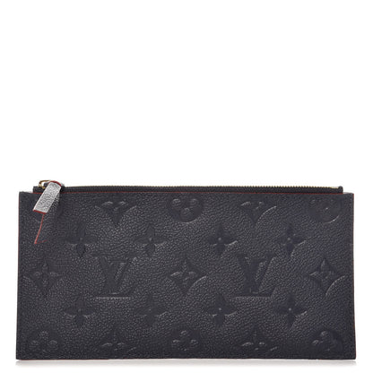 Louis Vuitton Empreinte Felicie Chain Wallet Zippered Insert Marine Rouge 1 of 6