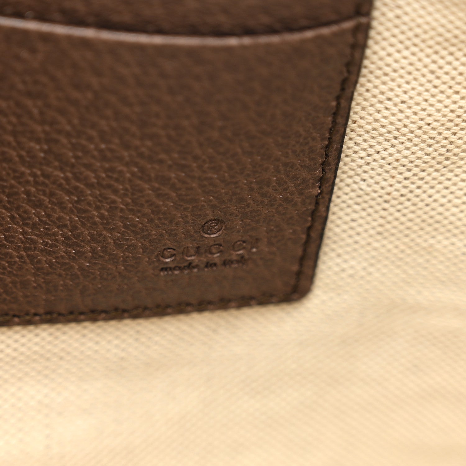 Gucci GG Supreme Monogram Courrier Documents Holder Beige New Acero 6 of 7