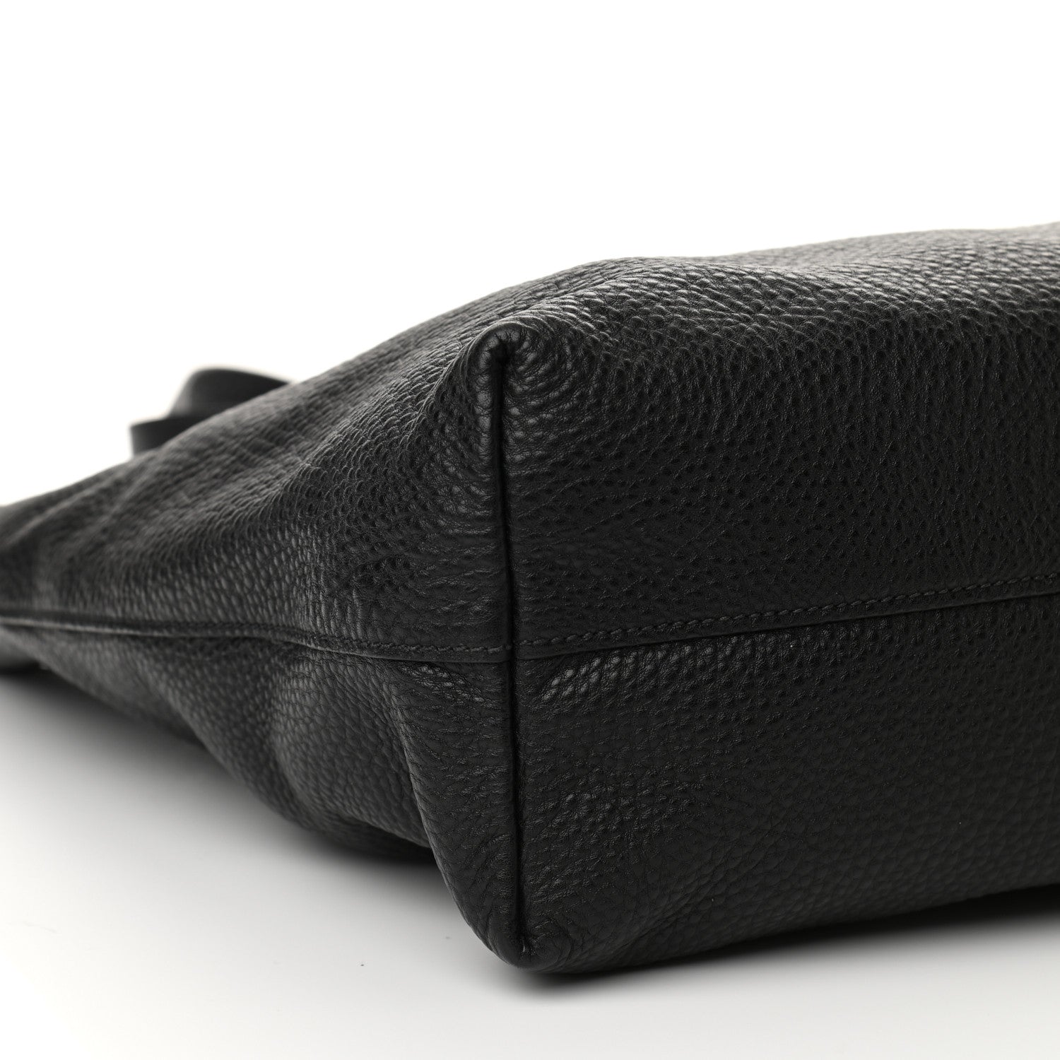 Prada Vitello Daino Shopping Tote Black 8 of 9