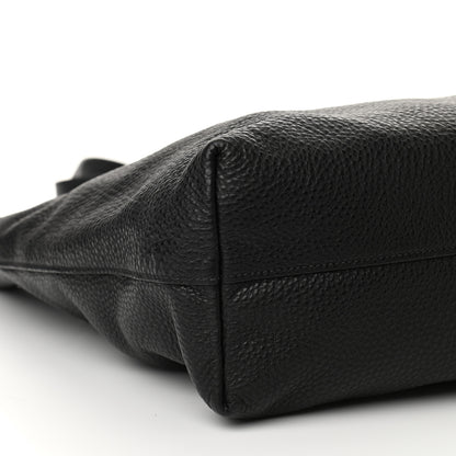 Prada Vitello Daino Shopping Tote Black 8 of 9
