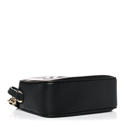 Gucci Pebbled Calfskin Small Soho Disco Bag Black 4 of 11