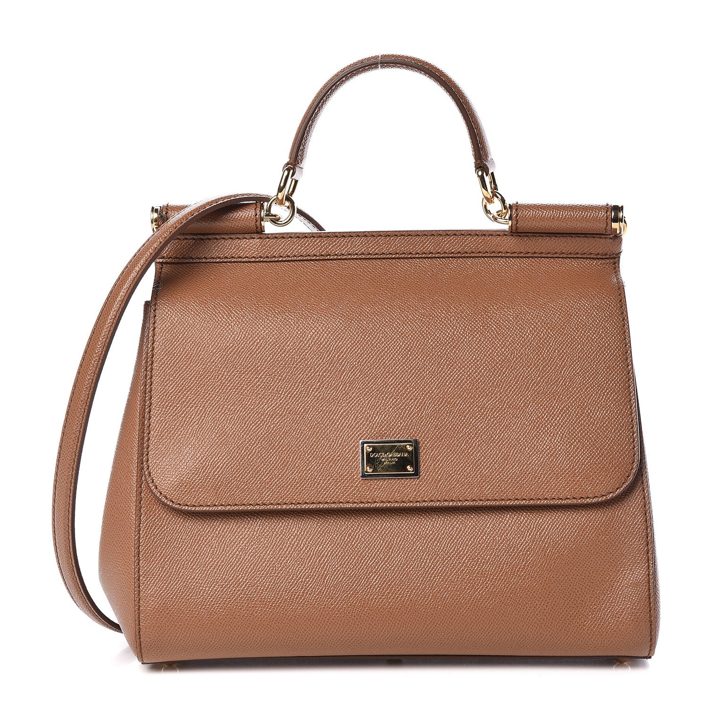Dauphine Regular Miss Sicily Satchel Caramello