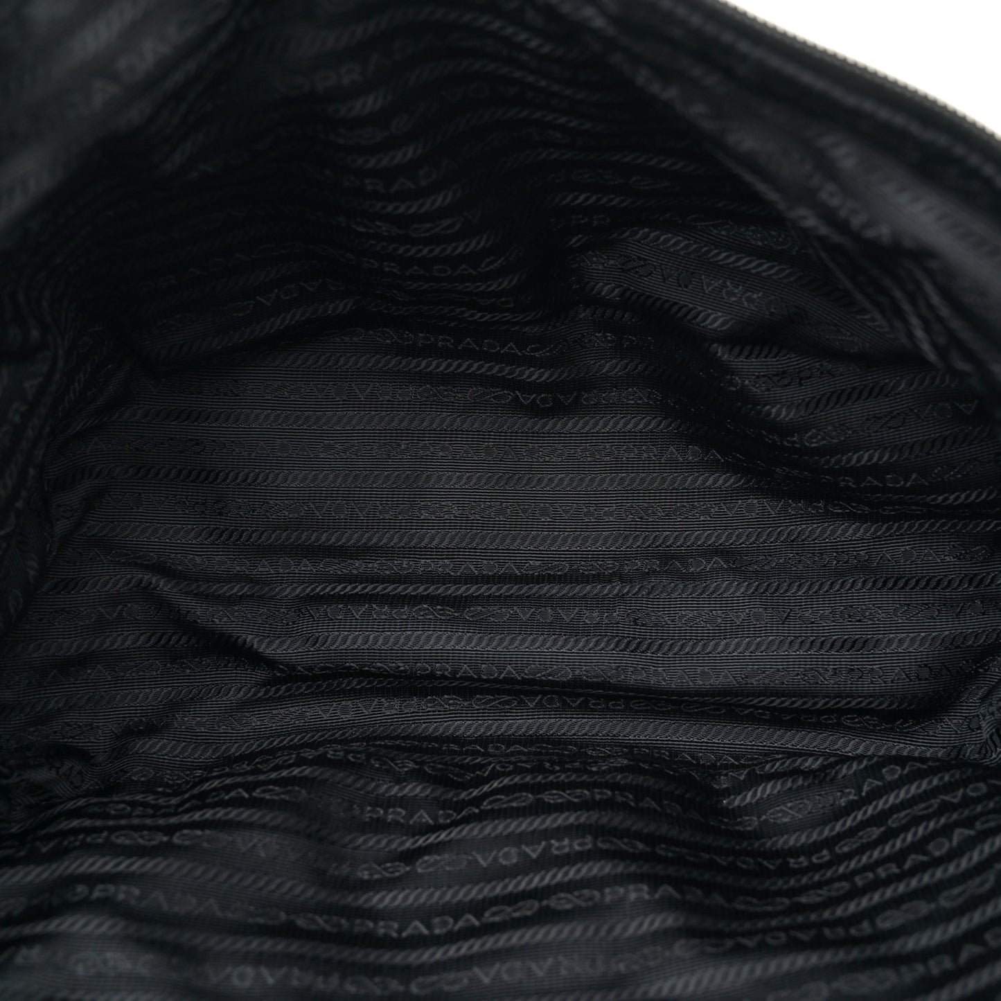 Nylon Tessuto Montagna Messenger Bag Black