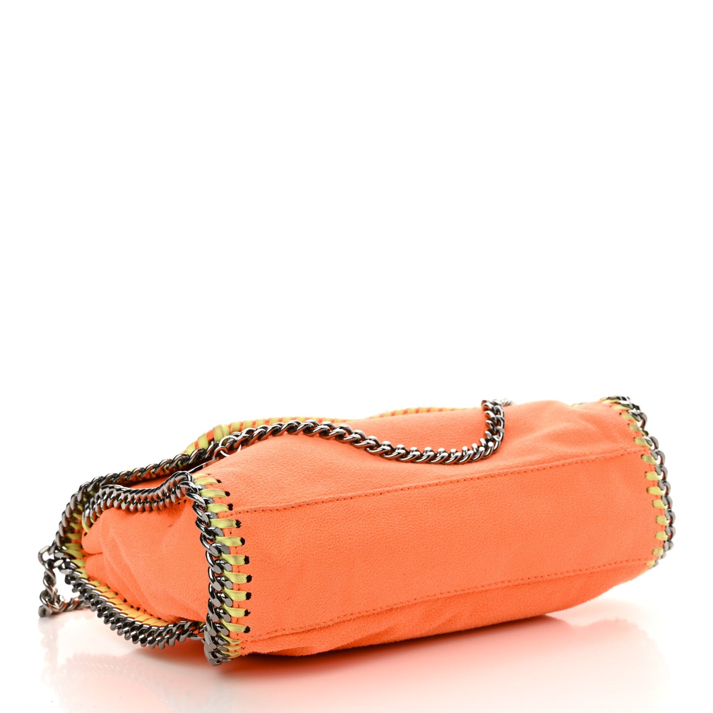 Shaggy Deer Mini Falabella Crossbody Neon Orange