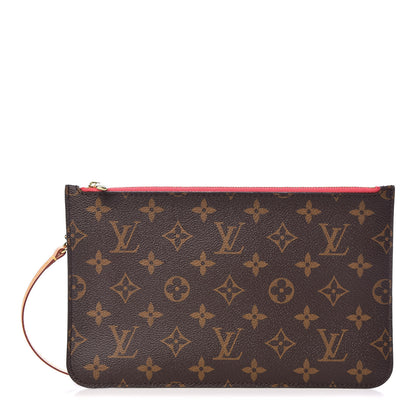 Louis Vuitton Monogram Neverfull MM GM Pochette Grenade 1 of 7
