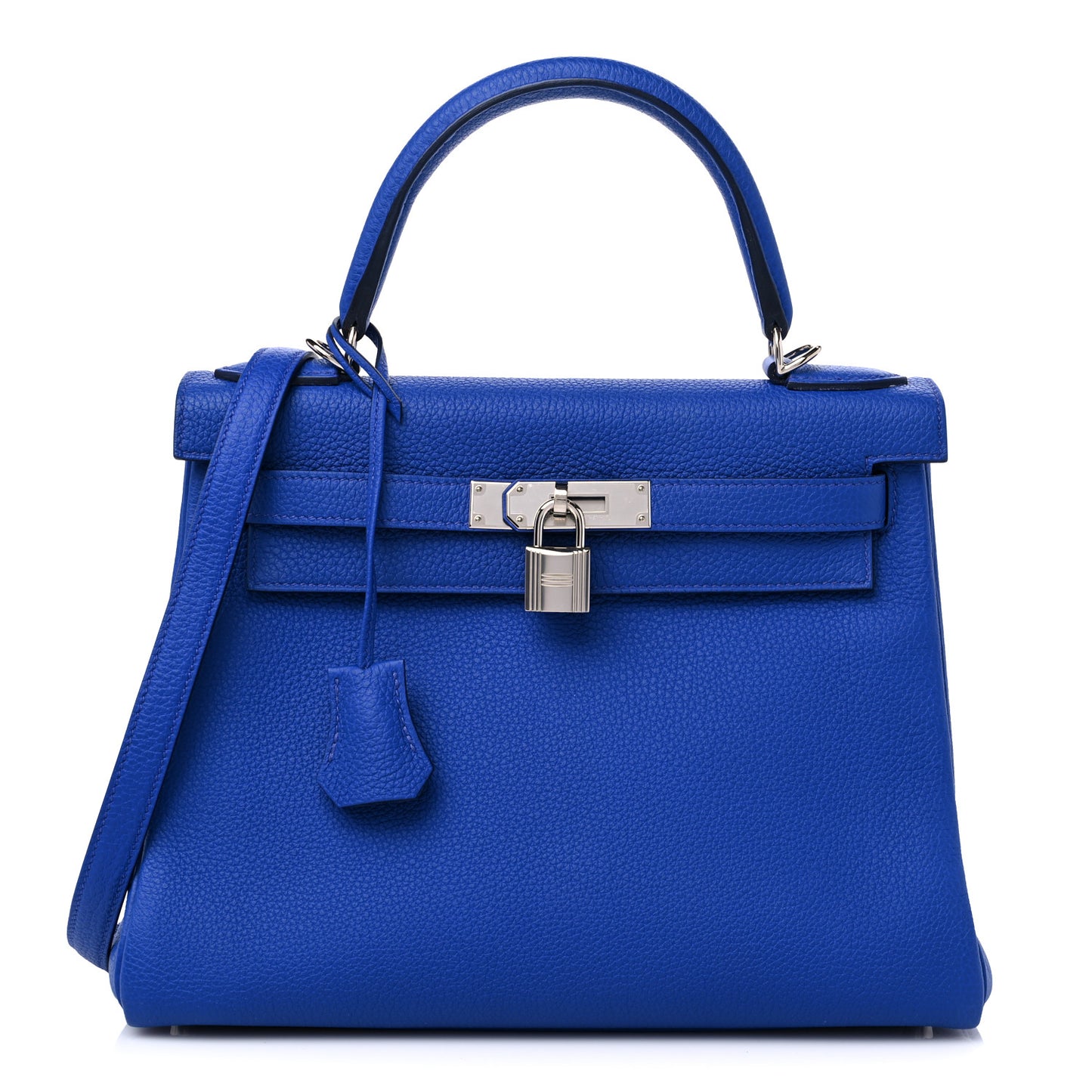 Togo Kelly Retourne 28 Bleu Royal