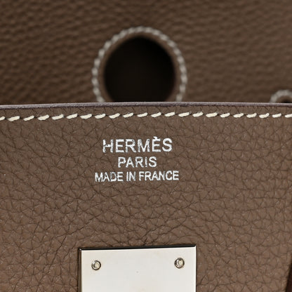 Hermes Togo Birkin 35 Etoupe 6 of 10