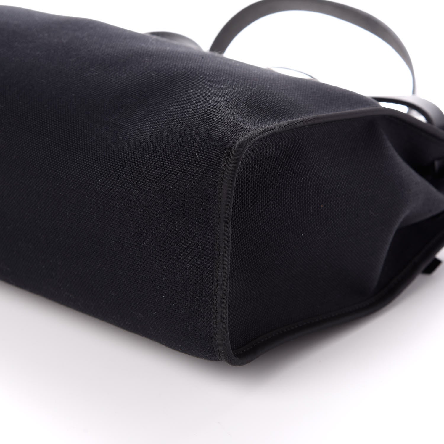 Hermes Military Toile Vache Hunter Herbag Zip PM 31 Black 11 of 11