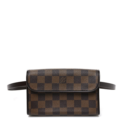 Louis Vuitton Damier Ebene Pochette Florentine M 1 of 9