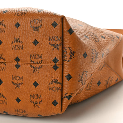 MCM Visetos Large Klara Hobo Cognac 9 of 10