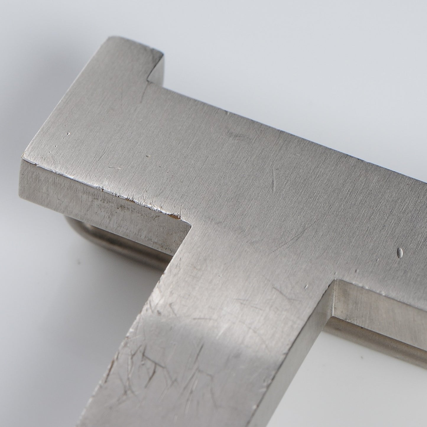 Brushed Palladium 42mm Constance 2 Belt Buckle