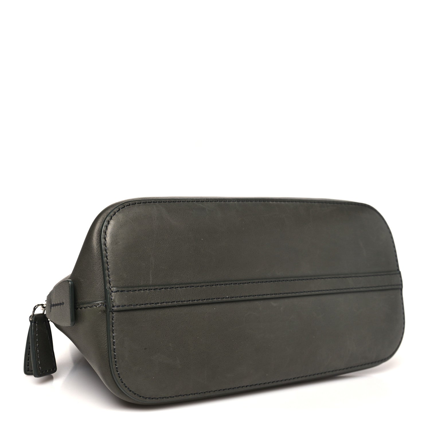 The Row Saddle Calfskin Mini Devon Bag Koala Grey 4 of 9